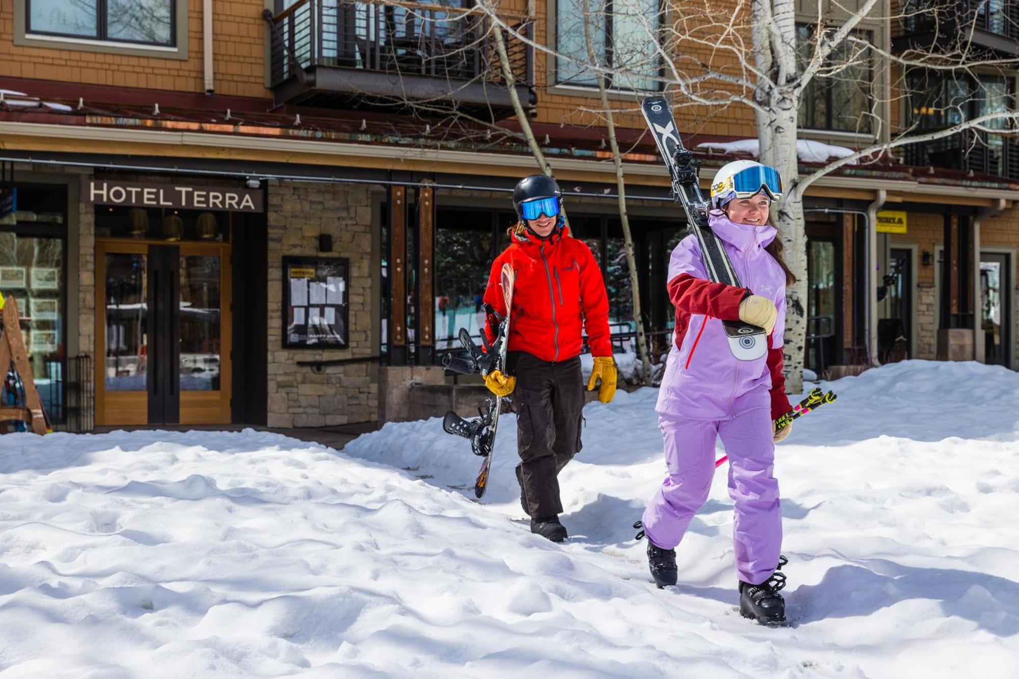 Hotel Terra Jackson Hole, A Noble House Resort Teton Village Eksteriør billede